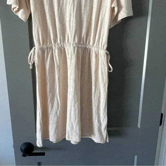 Old Navy Beige Ruched Waist Swimsuit Coverup Medium NWT - Picture 4 of 8